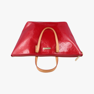 Pre-owned Louis Vuitton Bellevue GM Pomme d'Amour Vernis M93587 handbag | stylenewstar