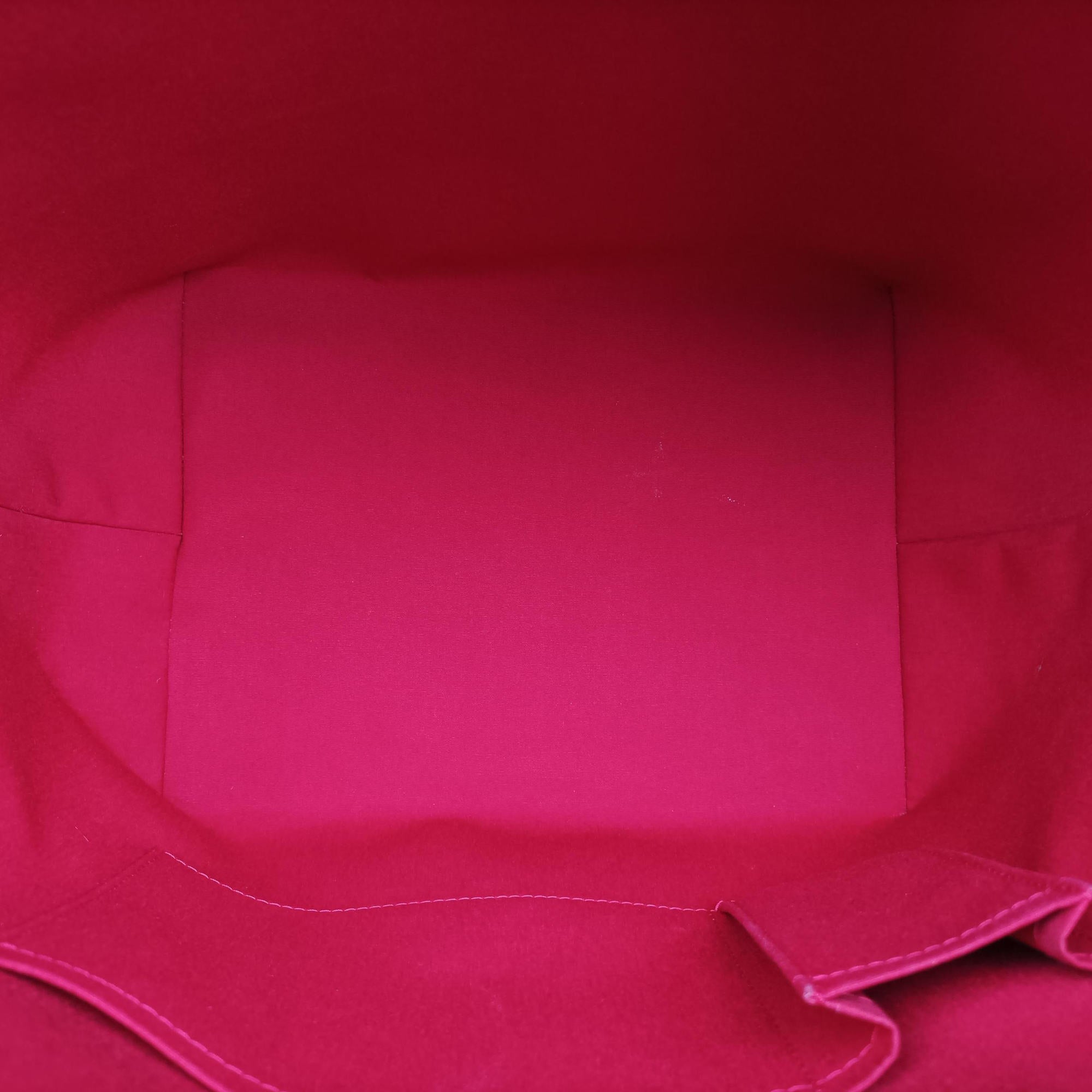 Pre-owned Louis Vuitton Bellevue GM Pomme d'Amour Vernis M93587 handbag | stylenewstar