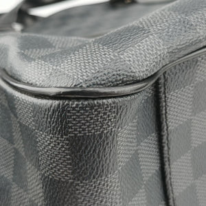 Vintage Louis Vuitton TADAO Noir Damier Graphite N51192 shoulderbag | stylenewstar