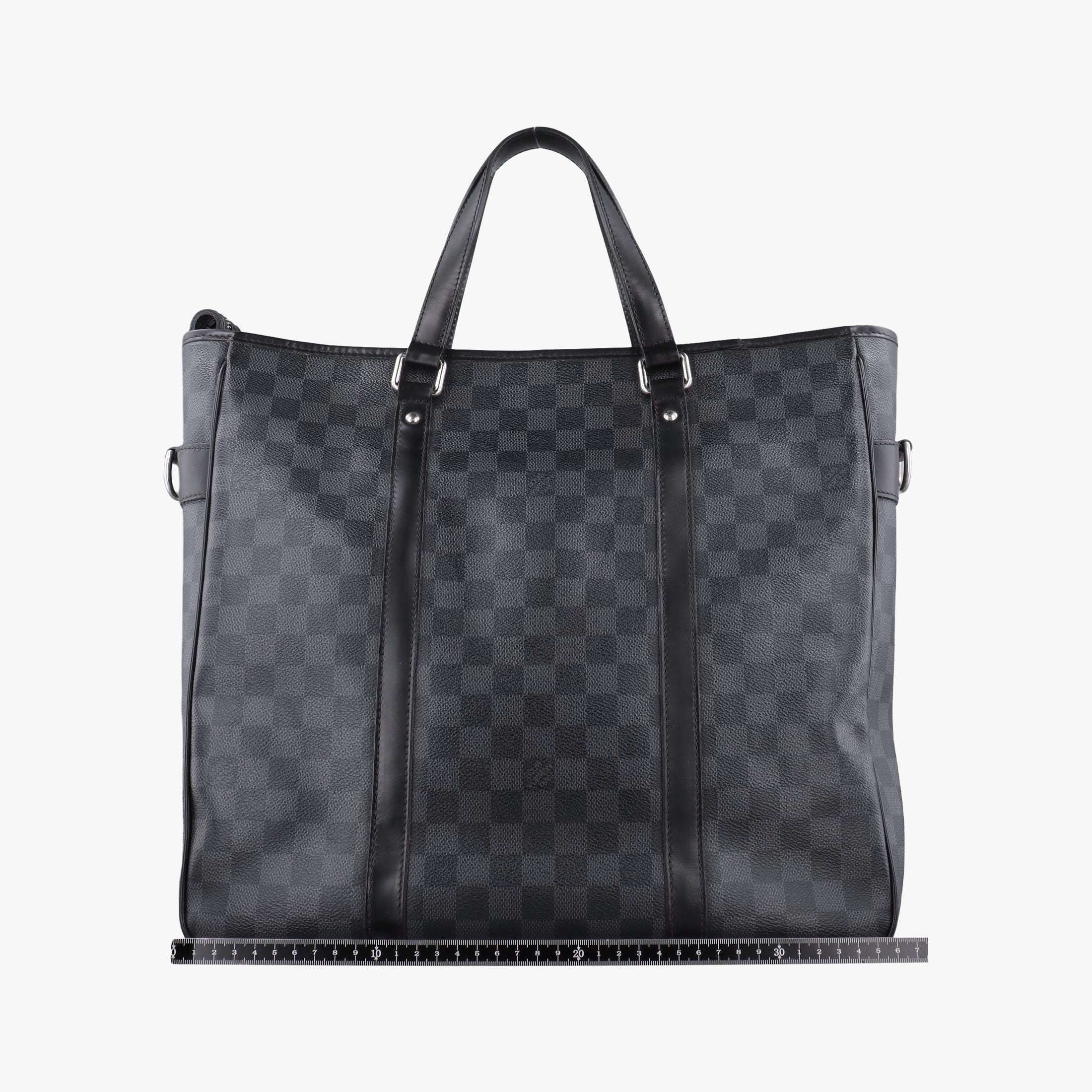 Vintage Louis Vuitton TADAO Noir Damier Graphite N51192 shoulderbag | stylenewstar