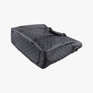 Vintage Louis Vuitton TADAO Noir Damier Graphite N51192 shoulderbag | stylenewstar