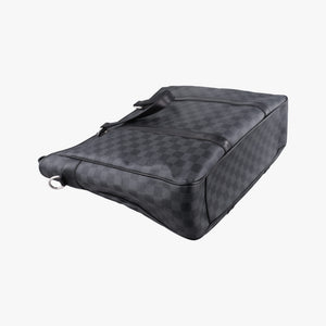Vintage Louis Vuitton TADAO Noir Damier Graphite N51192 shoulderbag | stylenewstar