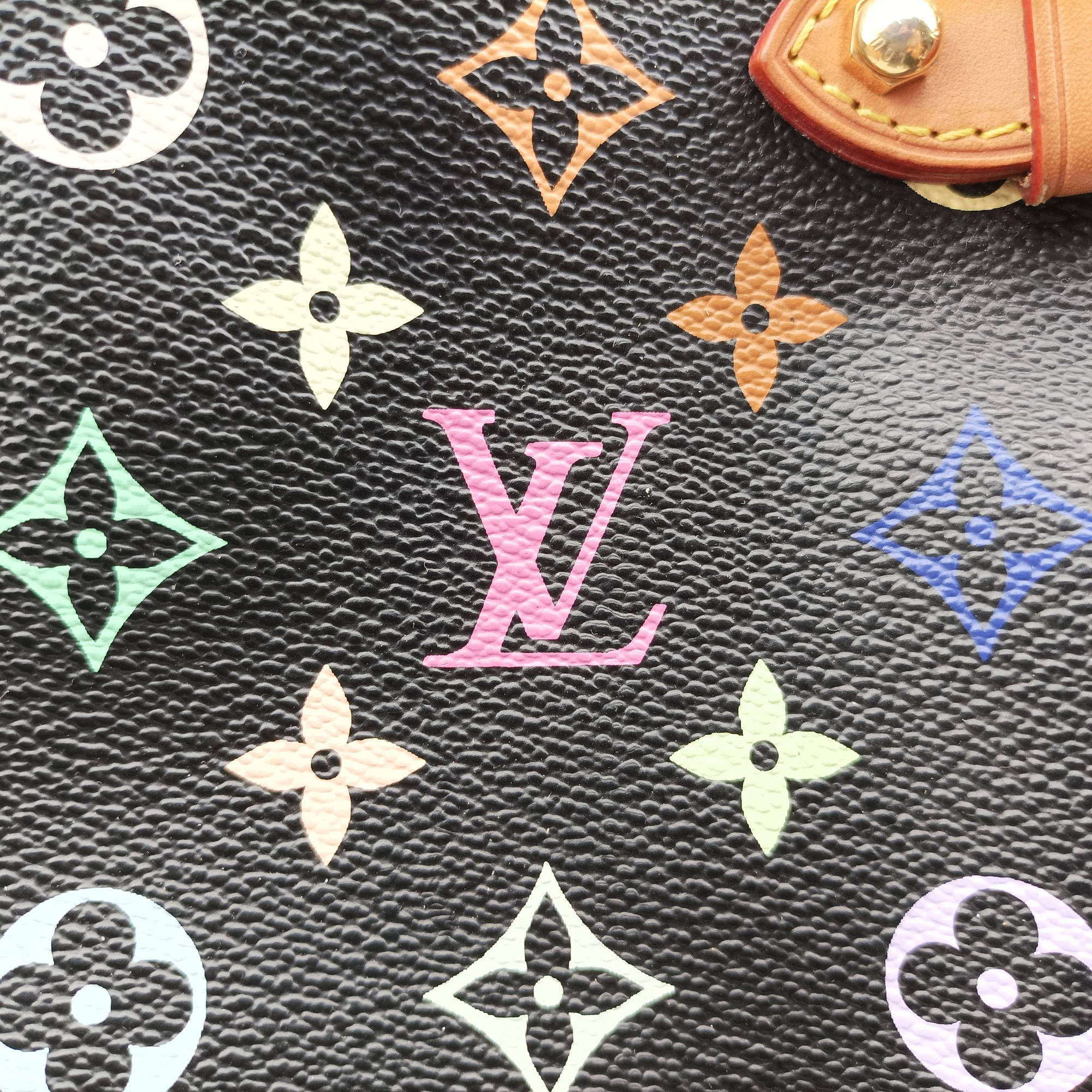 Pre-owned Louis Vuitton CLAUDIA Noir Monogram Multicolor M40194 shoulderbag | stylenewstar
