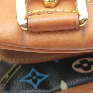 Pre-owned Louis Vuitton CLAUDIA Noir Monogram Multicolor M40194 shoulderbag | stylenewstar