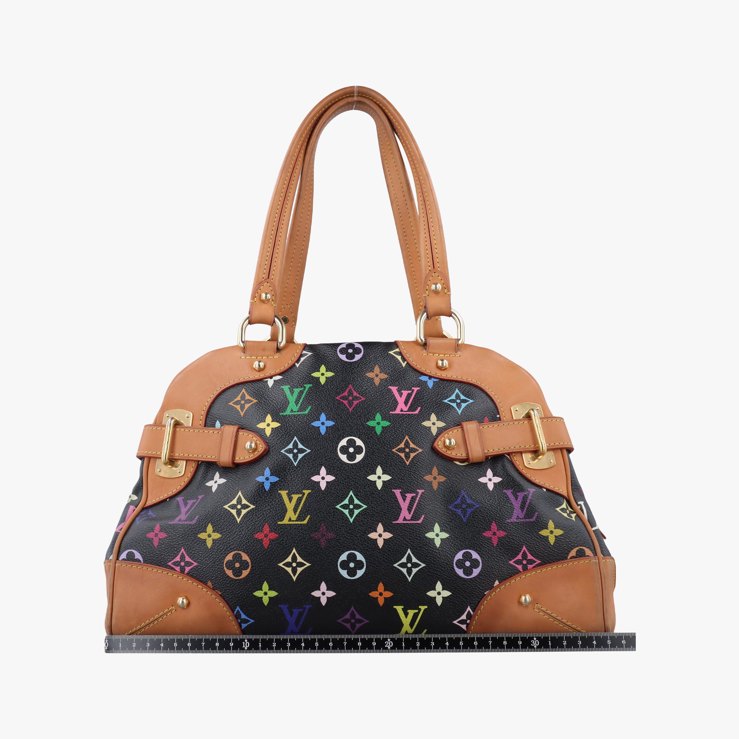 Pre-owned Louis Vuitton CLAUDIA Noir Monogram Multicolor M40194 shoulderbag | stylenewstar