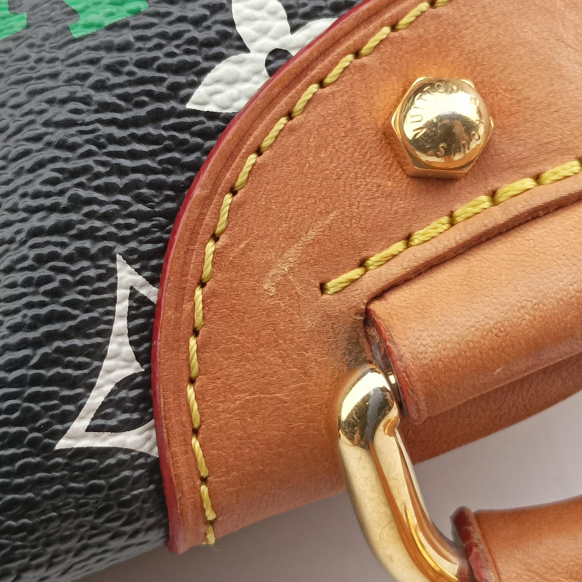 Pre-owned Louis Vuitton CLAUDIA Noir Monogram Multicolor M40194 shoulderbag | stylenewstar