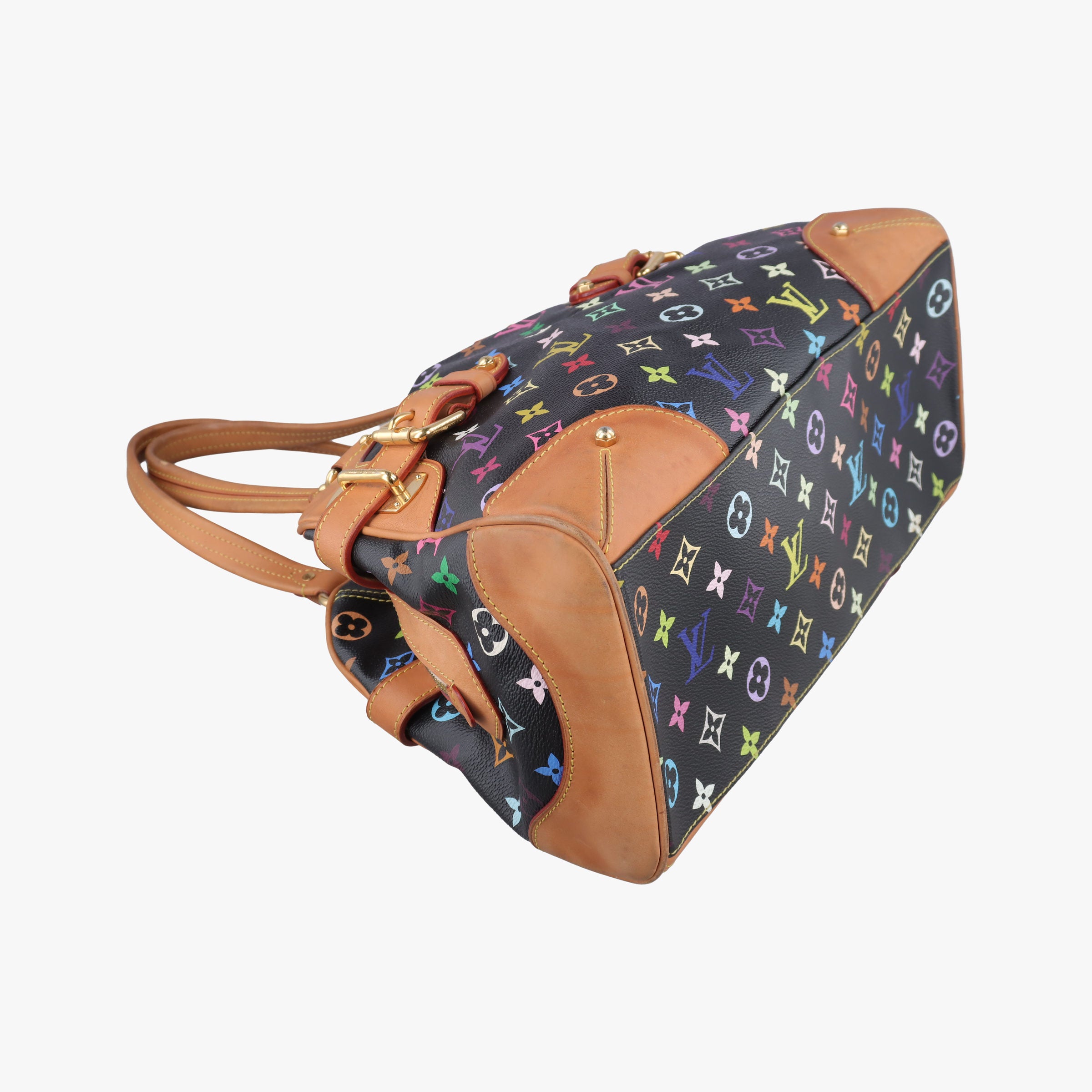 Pre-owned Louis Vuitton CLAUDIA Noir Monogram Multicolor M40194 shoulderbag | stylenewstar