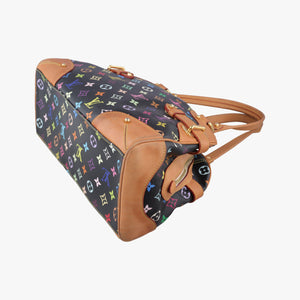 Pre-owned Louis Vuitton CLAUDIA Noir Monogram Multicolor M40194 shoulderbag | stylenewstar