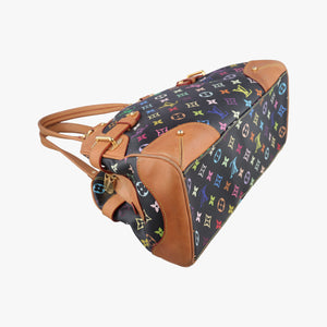 Pre-owned Louis Vuitton CLAUDIA Noir Monogram Multicolor M40194 shoulderbag | stylenewstar
