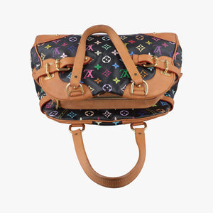 Pre-owned Louis Vuitton CLAUDIA Noir Monogram Multicolor M40194 shoulderbag | stylenewstar