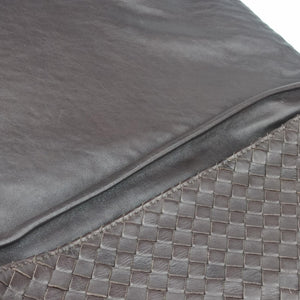 Pre-owned Bottega Veneta Intrecciato Brown lambskin  shoulderbag | stylenewstar