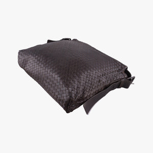 Pre-owned Bottega Veneta Intrecciato Brown lambskin  shoulderbag | stylenewstar
