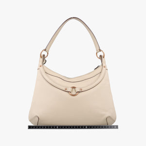 Secondhand Gucci Horsebit Hobo Beige Leather 114890 handbag | stylenewstar
