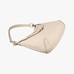 Secondhand Gucci Horsebit Hobo Beige Leather 114890 handbag | stylenewstar