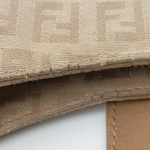 Secondhand Fendi Zucchino Beige canvas 8BR036 handbag | stylenewstar