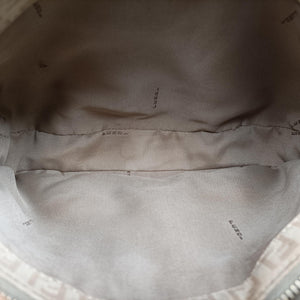 Secondhand Fendi Zucchino Beige canvas 8BR036 handbag | stylenewstar