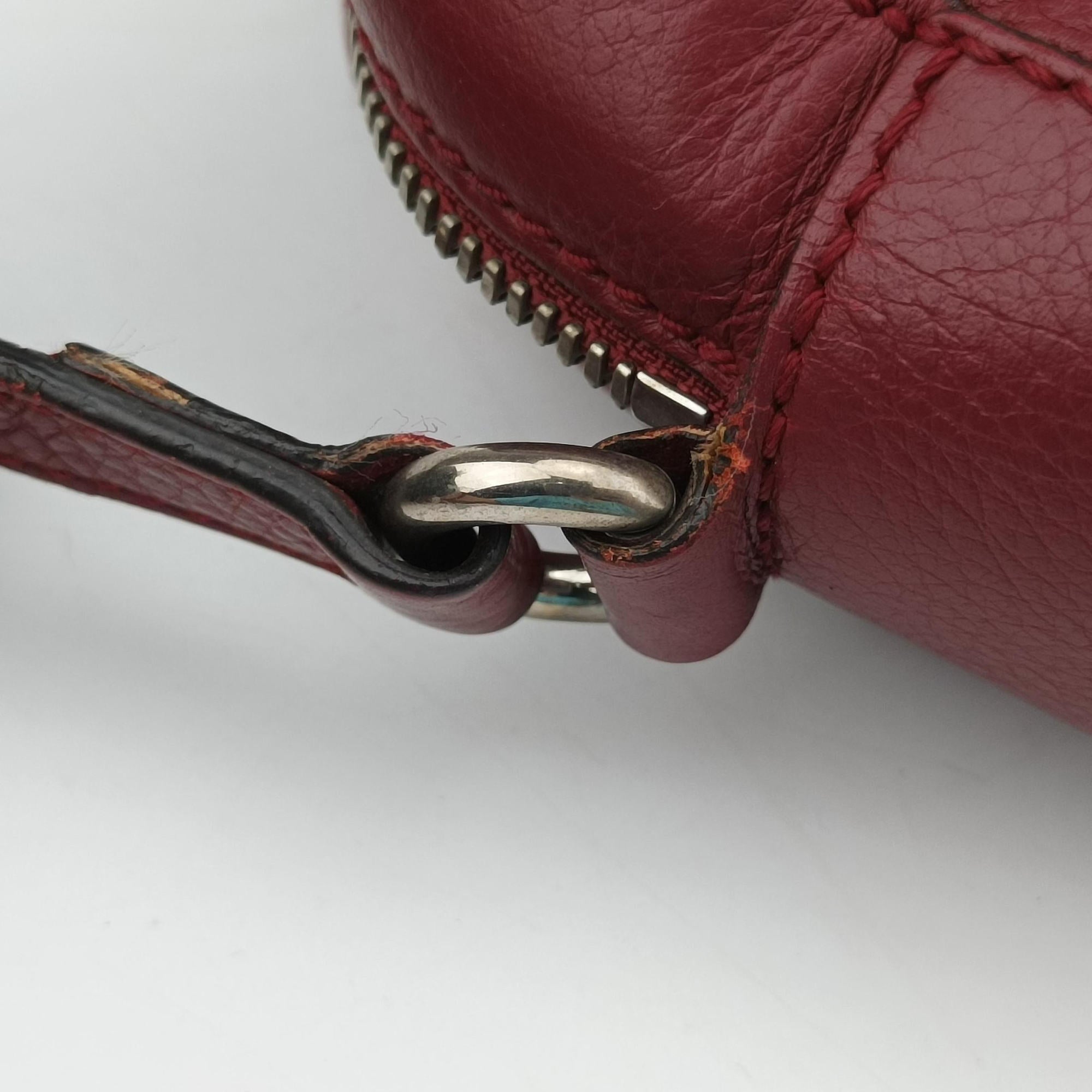 Pre-owned Gucci Soho Burgundy Leather 308364 shoulderbag | stylenewstar