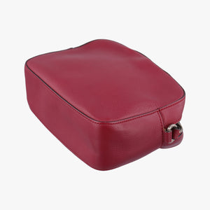 Pre-owned Gucci Soho Burgundy Leather 308364 shoulderbag | stylenewstar