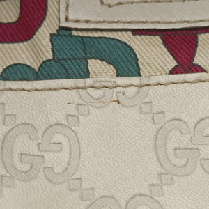Pre-owned Gucci New Jackie White Leather 203494 handbag | stylenewstar