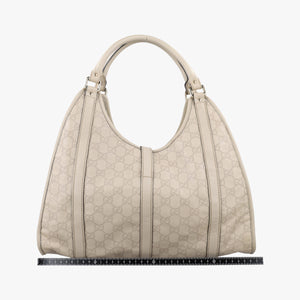 Pre-owned Gucci New Jackie White Leather 203494 handbag | stylenewstar