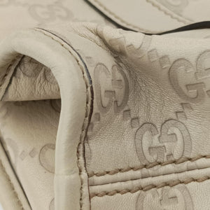 Pre-owned Gucci New Jackie White Leather 203494 handbag | stylenewstar