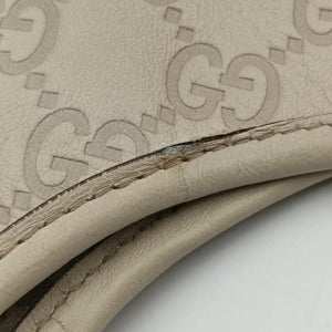 Pre-owned Gucci New Jackie White Leather 203494 handbag | stylenewstar