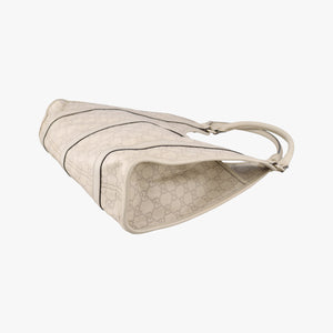 Pre-owned Gucci New Jackie White Leather 203494 handbag | stylenewstar