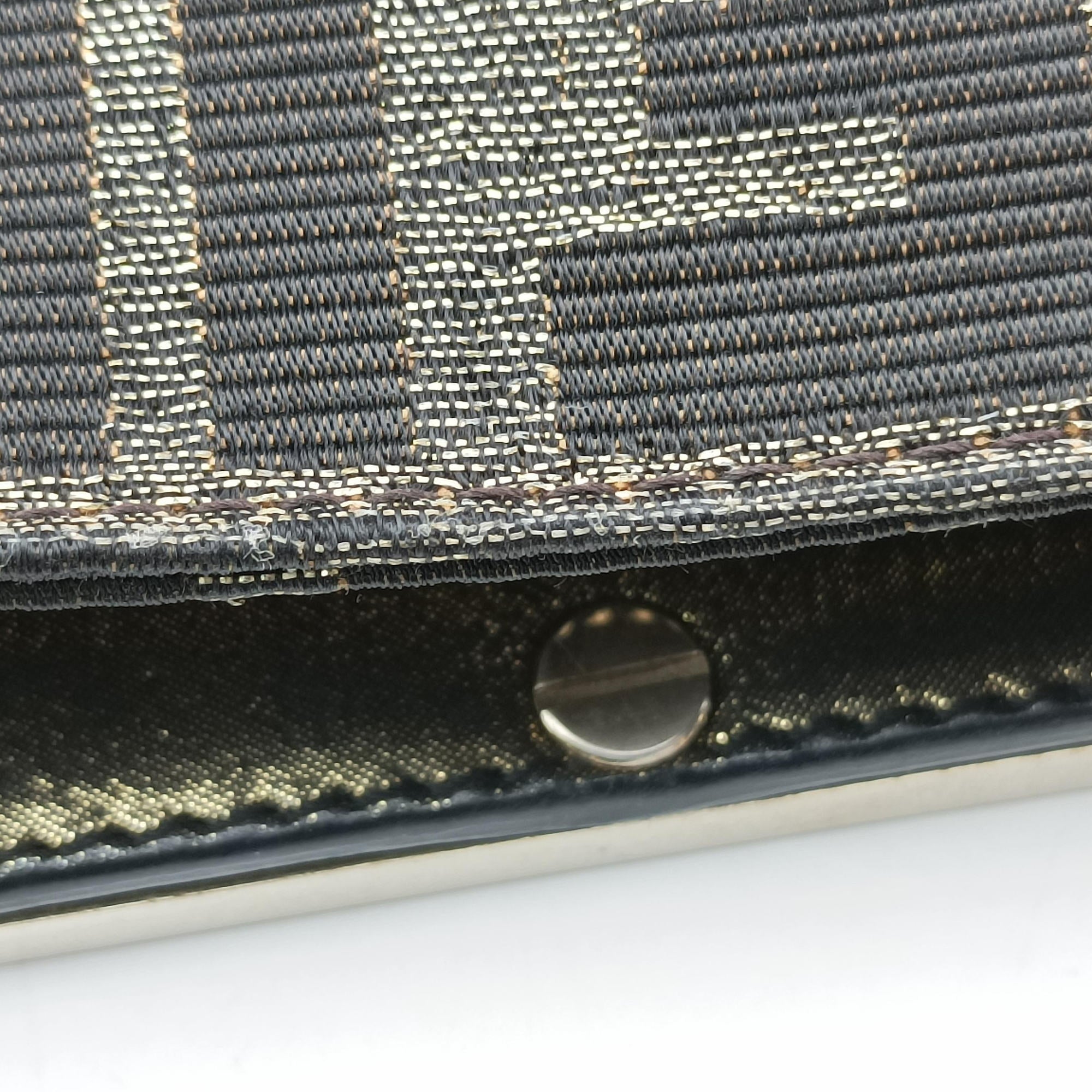 Vintage Fendi Mia Brown canvas 8BR616 handbag | stylenewstar