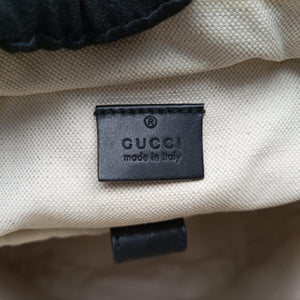 Pre-owned Gucci Kingsnake Print Brown PVC coated canvas×leather 419584 backpack/rucksack | stylenewstar