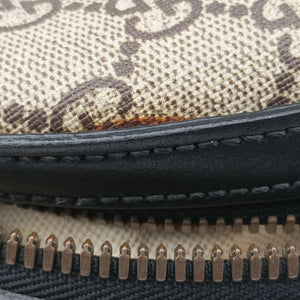 Pre-owned Gucci Kingsnake Print Brown PVC coated canvas×leather 419584 backpack/rucksack | stylenewstar