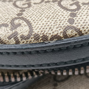 Pre-owned Gucci Kingsnake Print Brown PVC coated canvas×leather 419584 backpack/rucksack | stylenewstar