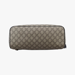 Pre-owned Gucci Kingsnake Print Brown PVC coated canvas×leather 419584 backpack/rucksack | stylenewstar
