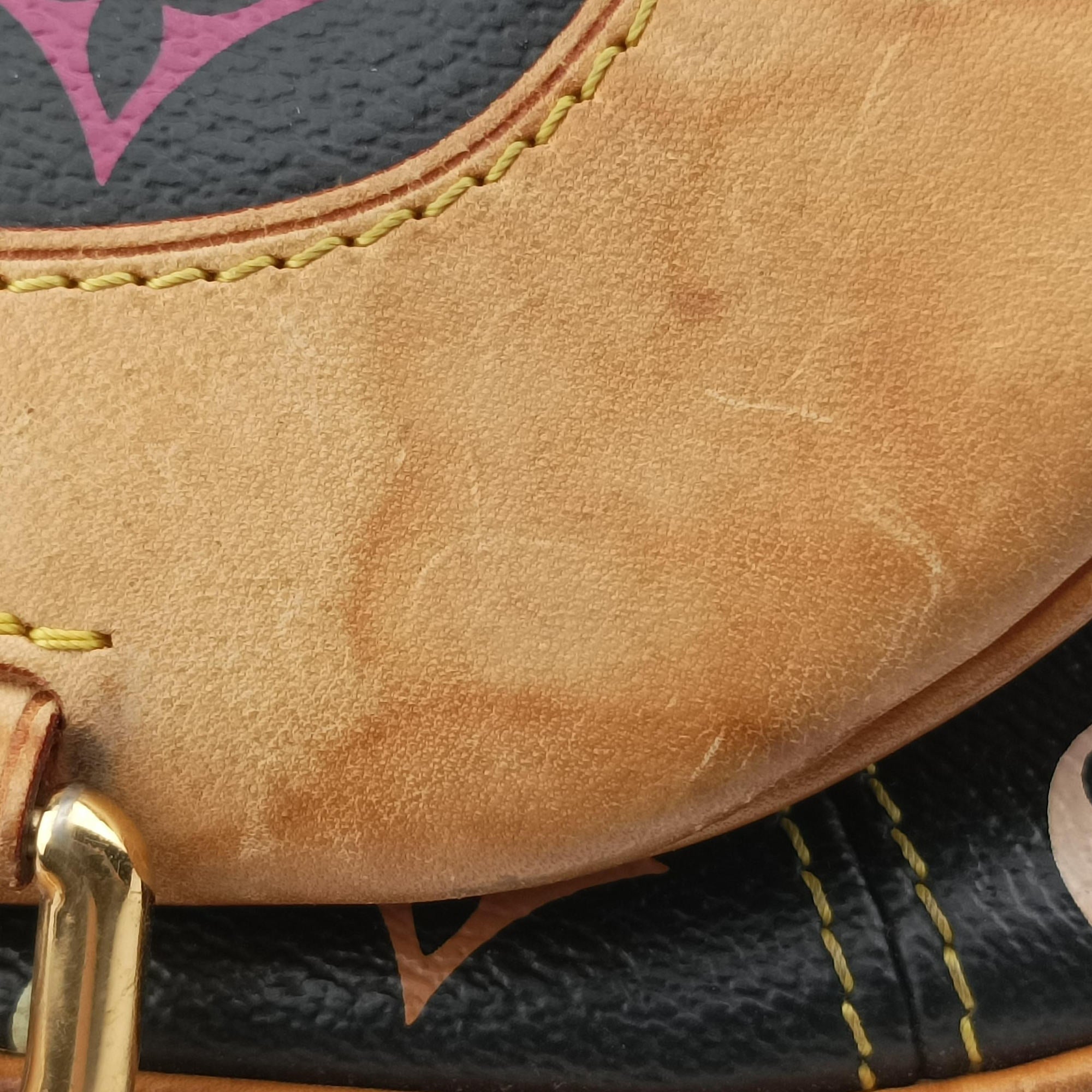 Pre-owned Louis Vuitton CLAUDIA Noir Monogram Multicolor M40194 handbag | stylenewstar