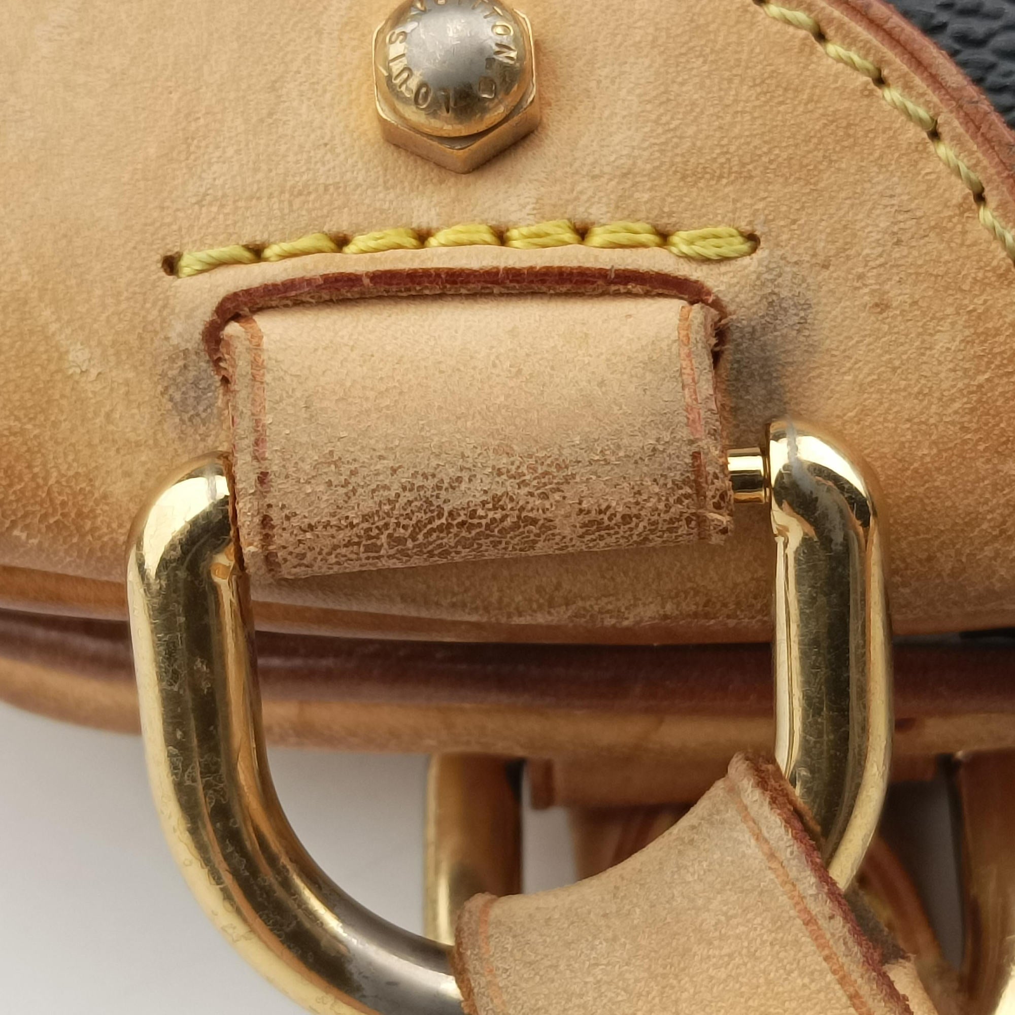 Pre-owned Louis Vuitton CLAUDIA Noir Monogram Multicolor M40194 handbag | stylenewstar