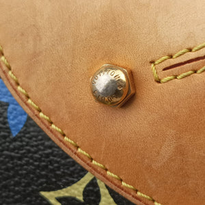 Pre-owned Louis Vuitton CLAUDIA Noir Monogram Multicolor M40194 handbag | stylenewstar