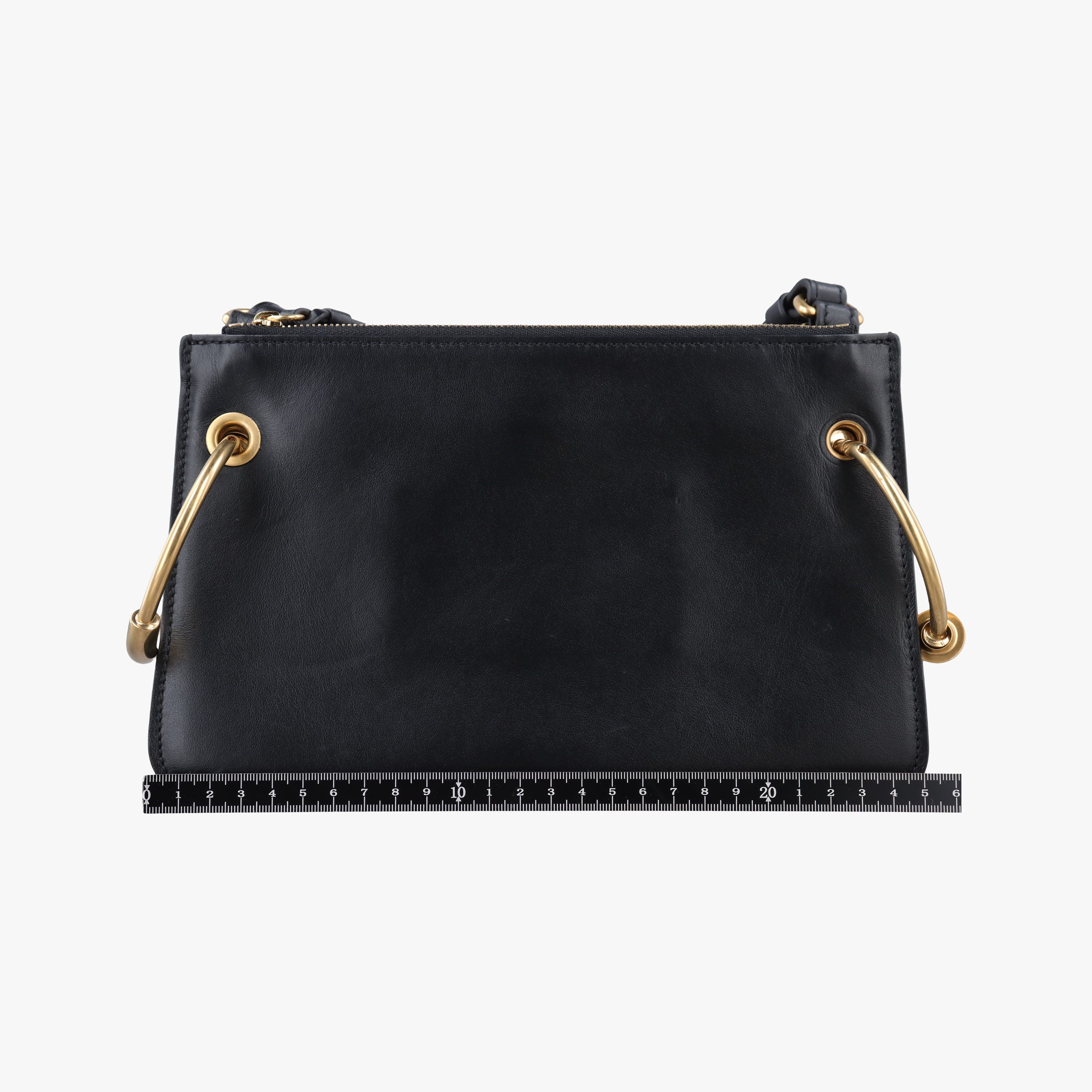 Pre-owned Chloe Roy Black Leather  shoulderbag | stylenewstar