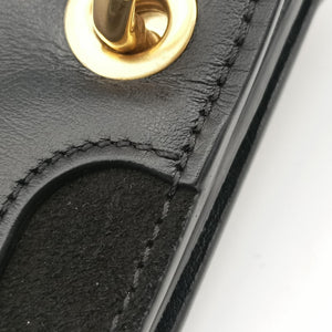 Pre-owned Chloe Roy Black Leather  shoulderbag | stylenewstar