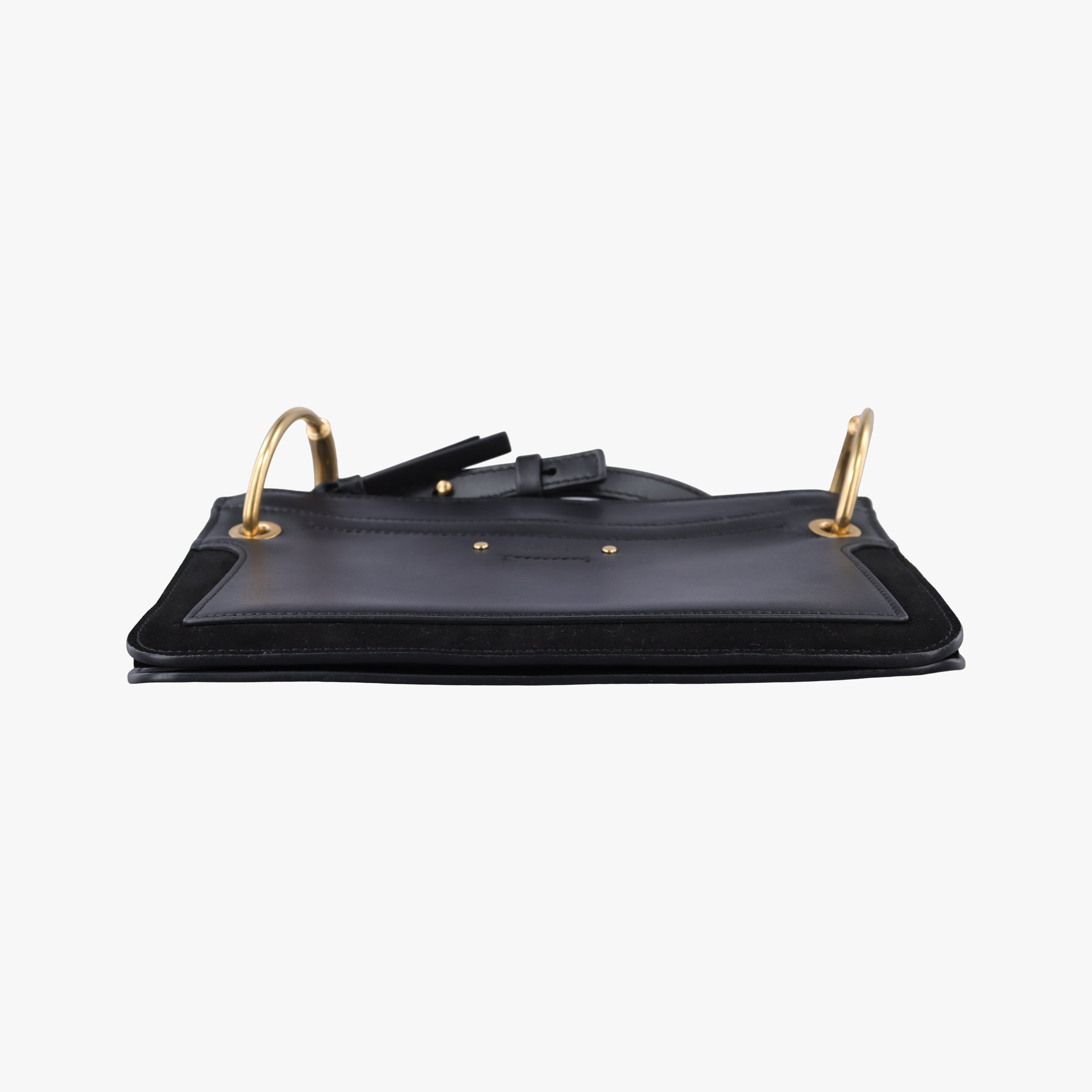 Pre-owned Chloe Roy Black Leather  shoulderbag | stylenewstar