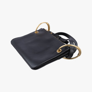 Pre-owned Chloe Roy Black Leather  shoulderbag | stylenewstar