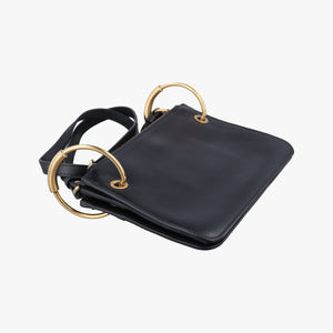 Pre-owned Chloe Roy Black Leather  shoulderbag | stylenewstar