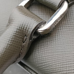 Vintage Prada Business Briefcase Green SAFFIANO Leather 2VE011 shoulderbag | stylenewstar