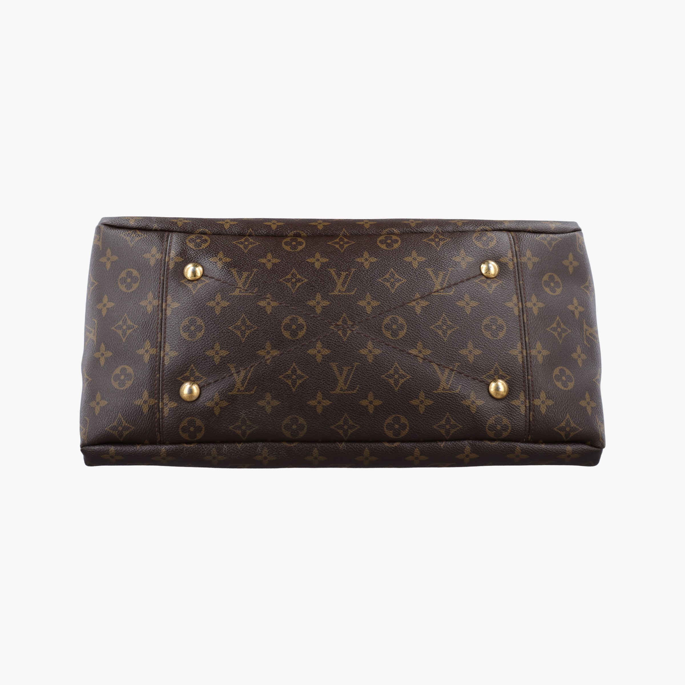 Pre-owned Louis Vuitton ARTSY GM Brown Monogram Canvas M40259 handbag | stylenewstar
