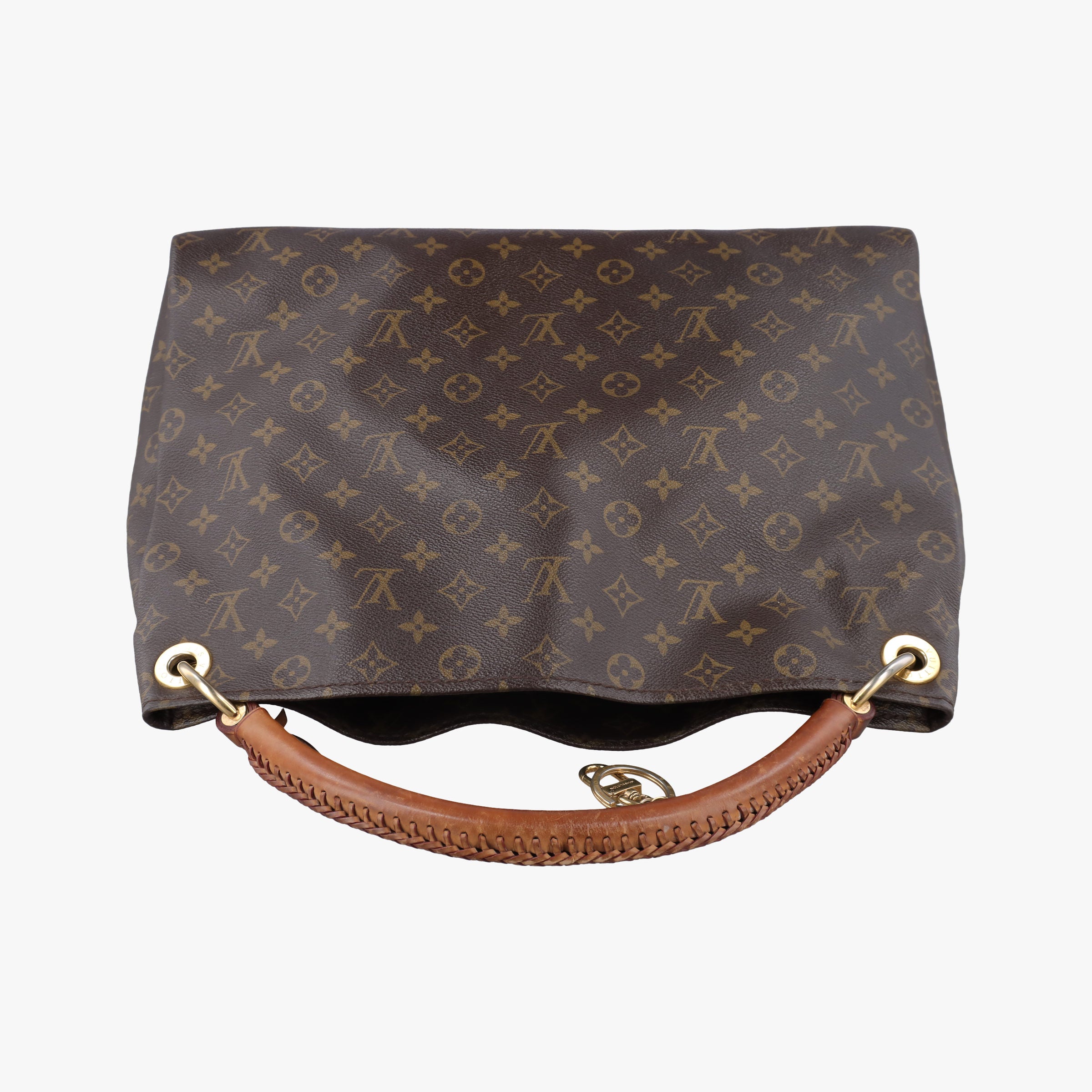 Pre-owned Louis Vuitton ARTSY GM Brown Monogram Canvas M40259 handbag | stylenewstar