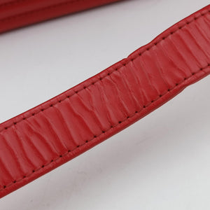 Pre-owned Chanel BOY CHANEL Red Leather A67086 shoulderbag | stylenewstar