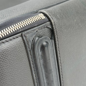 Pre-owned Louis Vuitton Pegase 55 ARDOISE Taiga Leather M23272 suitcase | stylenewstar