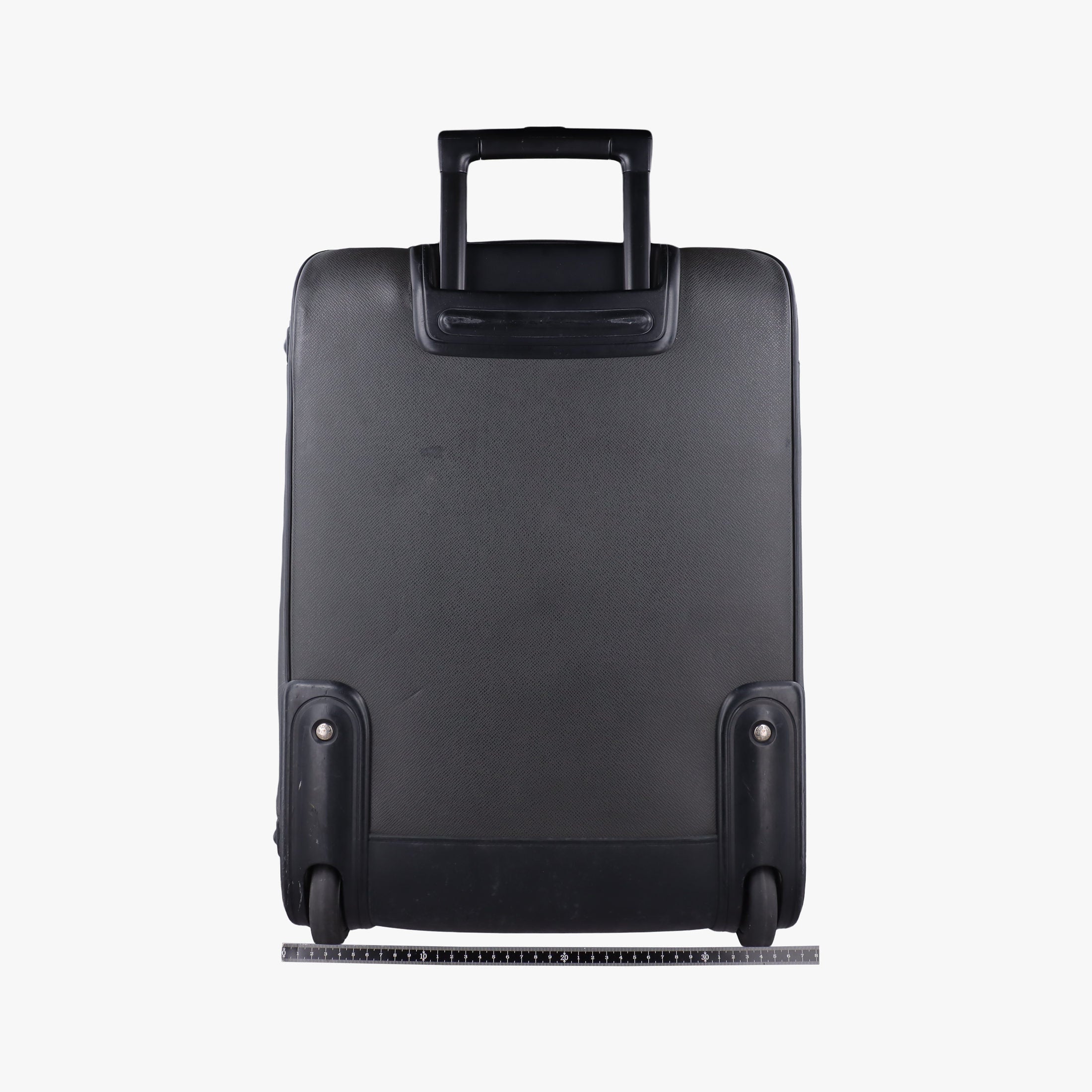 Pre-owned Louis Vuitton Pegase 55 ARDOISE Taiga Leather M23272 suitcase | stylenewstar