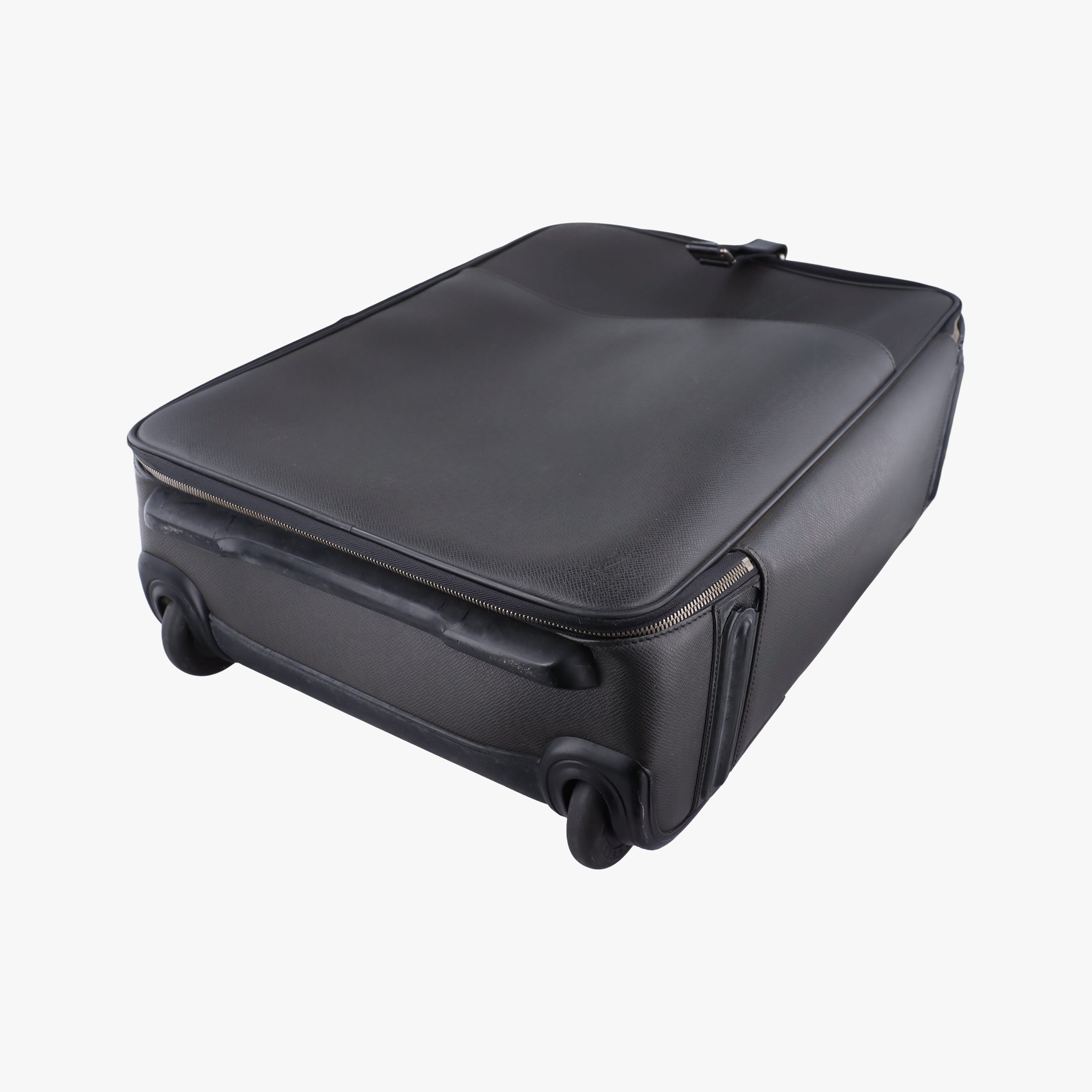 Pre-owned Louis Vuitton Pegase 55 ARDOISE Taiga Leather M23272 suitcase | stylenewstar
