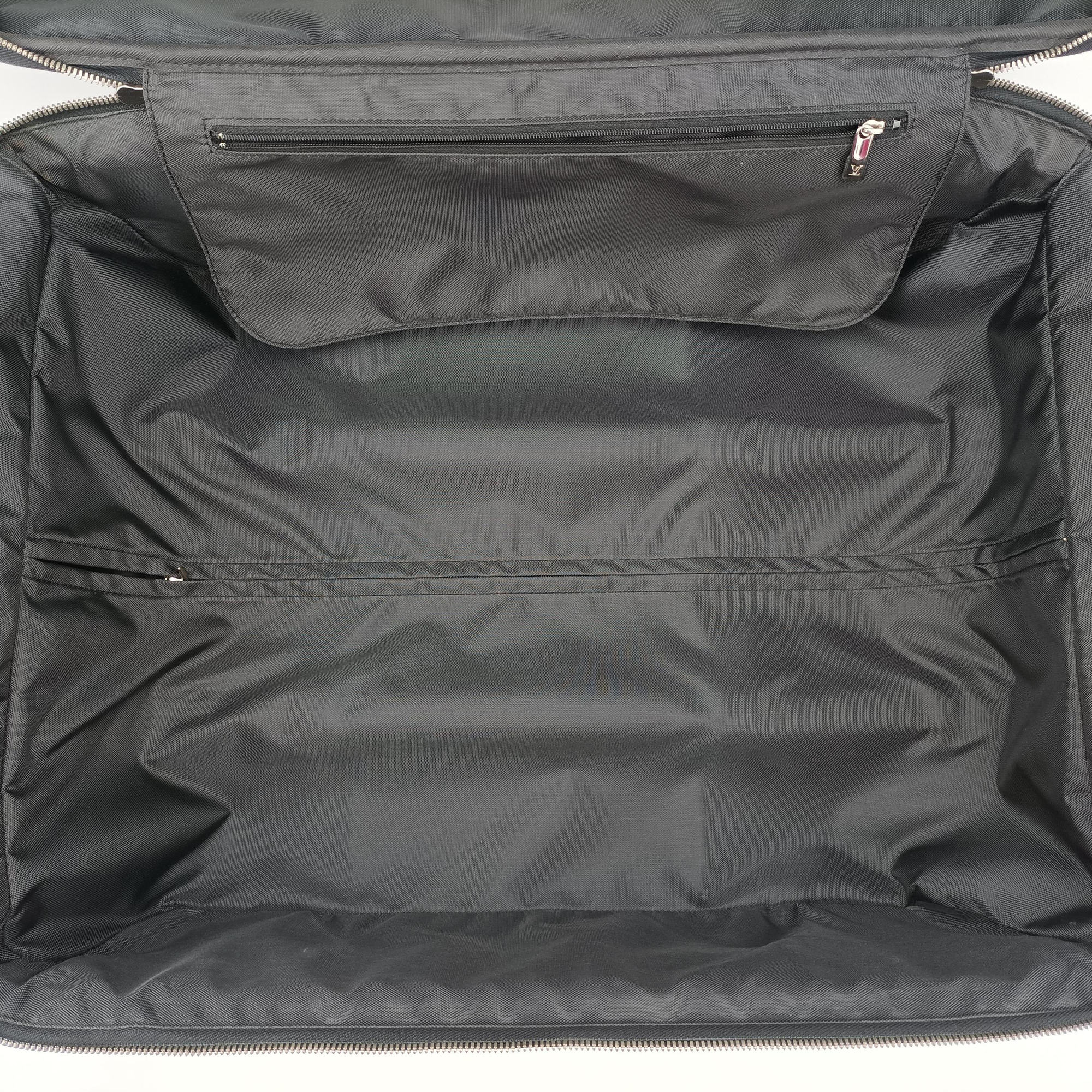Pre-owned Louis Vuitton Pegase 55 ARDOISE Taiga Leather M23272 suitcase | stylenewstar