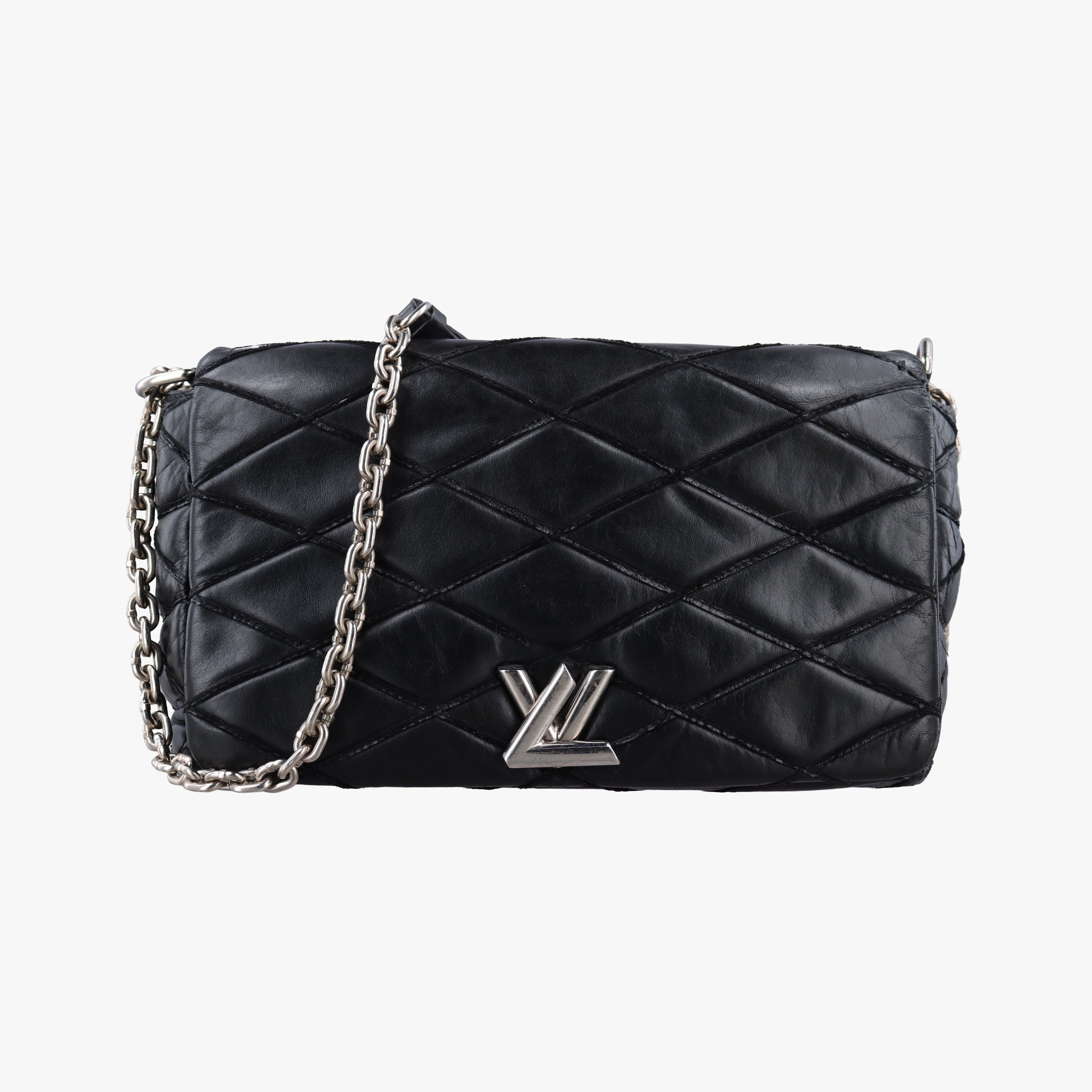 Secondhand Louis Vuitton Go-14 Mini Noir Leather M50999 shoulderbag | stylenewstar