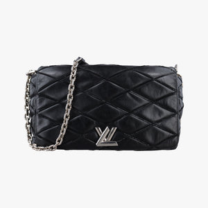 Secondhand Louis Vuitton Go-14 Mini Noir Leather M50999 shoulderbag | stylenewstar